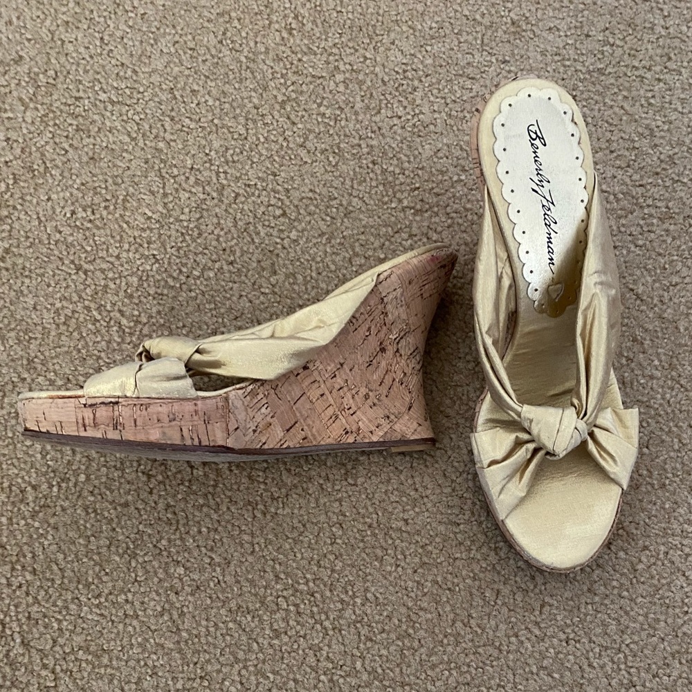 Beverly Feldman Platform Sandals